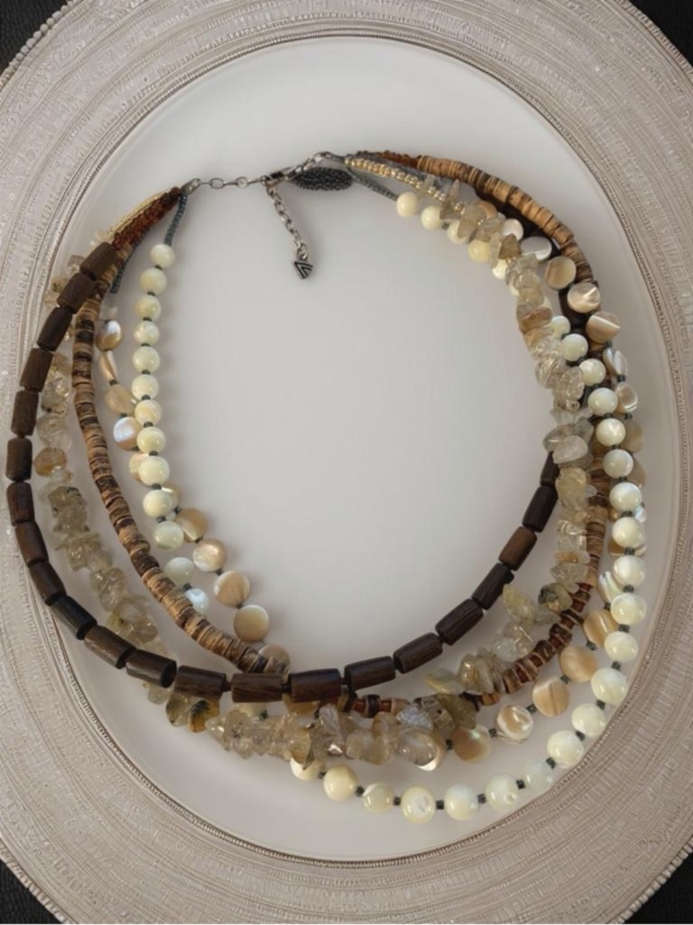 Silpada Multi-Strand Natural Beauty Necklace N1507